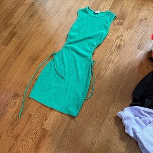 Rolla Coster Vibrant Green Mini Dress